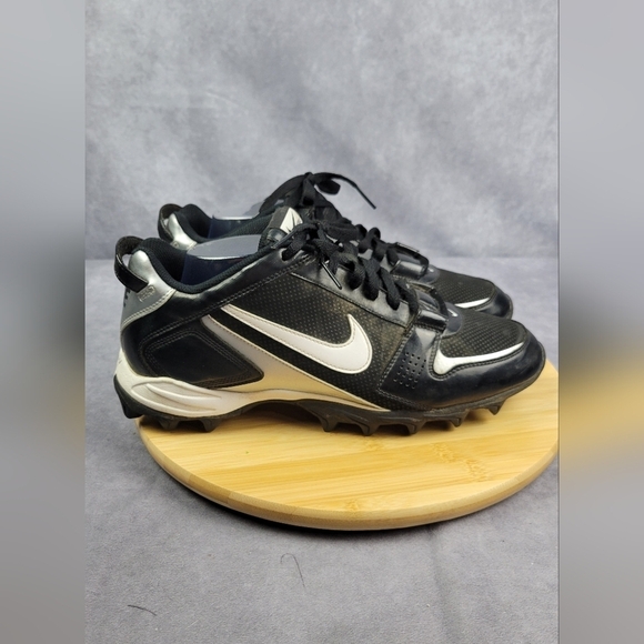 Nike Land Shark Legacy Football Cleats Men’s Size 12 Black - Picture 1 of 13